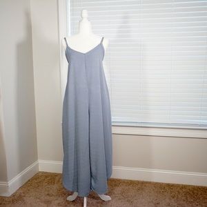 Blue Jumpsuit , Size XL